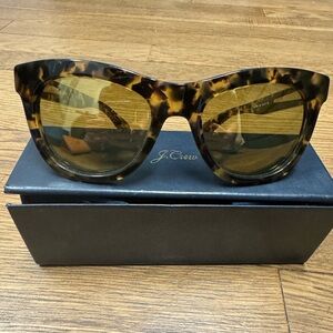 J. Crew Sunglasses w/ Case, EUC